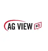 AG VIEW FS logo with red swoosh