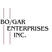 BO/GAR Enterprises Inc. logo with vertical lines
